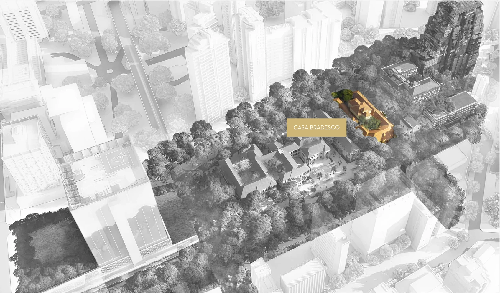 Mapa da Casa Bradesco