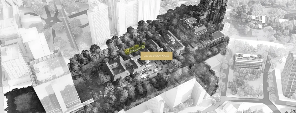 Mapa da Lavva Steakhouse